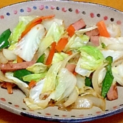 野菜のオイスター炒め